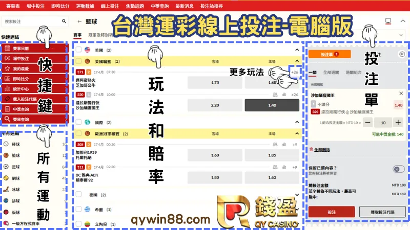 運彩線上下注教學